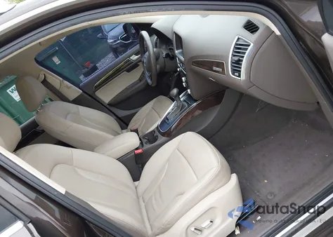 2014 Audi Q5 2.0T Premium из США, поврежденный, VIN WA1LFAFP4EA008667